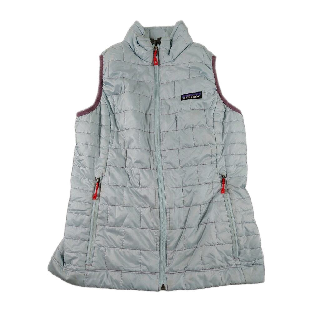 Patagonia Nano Puff Vest Womens XS Blue Primaloft Lightweight Outdoor 84246 SP15